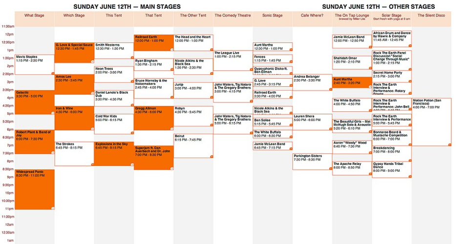 Bonnaroo Announces 2011 Schedule