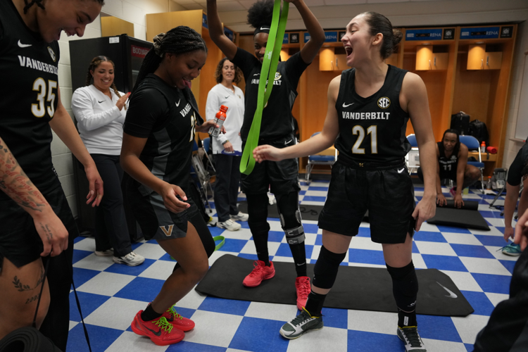 Vandy women's basketball team