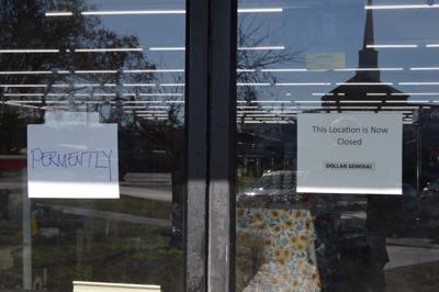A recently shuttered Dollar General location on Lafayette Street