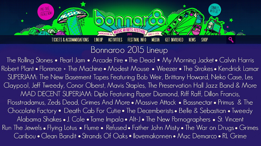 Spot the Fakes: Which Mock Bonnaroo 2015 Poster Looks the Best?