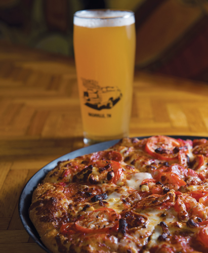 Pepperoni Feta Pizza — TailGate Beer — $10