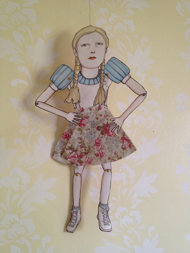 Paper Dolls, Mod Podge and Nerdery: A Studio Visit with Janet Lee