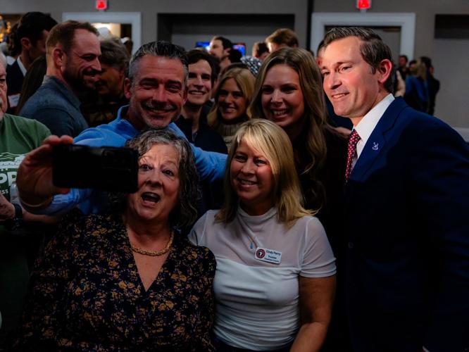 Matt Van Epps’ watch party at Millennium Maxwell House in Nashville, Dec. 2, 2025