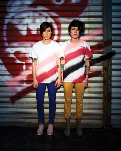 Tegan and Sara are not a gay band, whatever that is