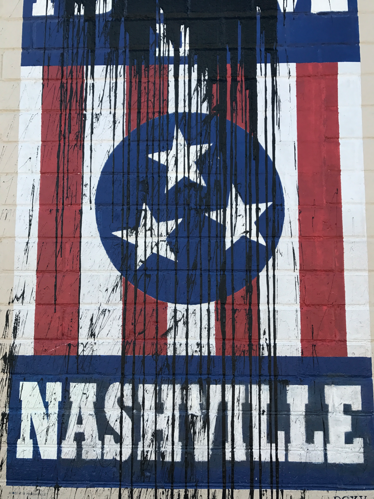 'I Believe In Nashville' Mural Defaced