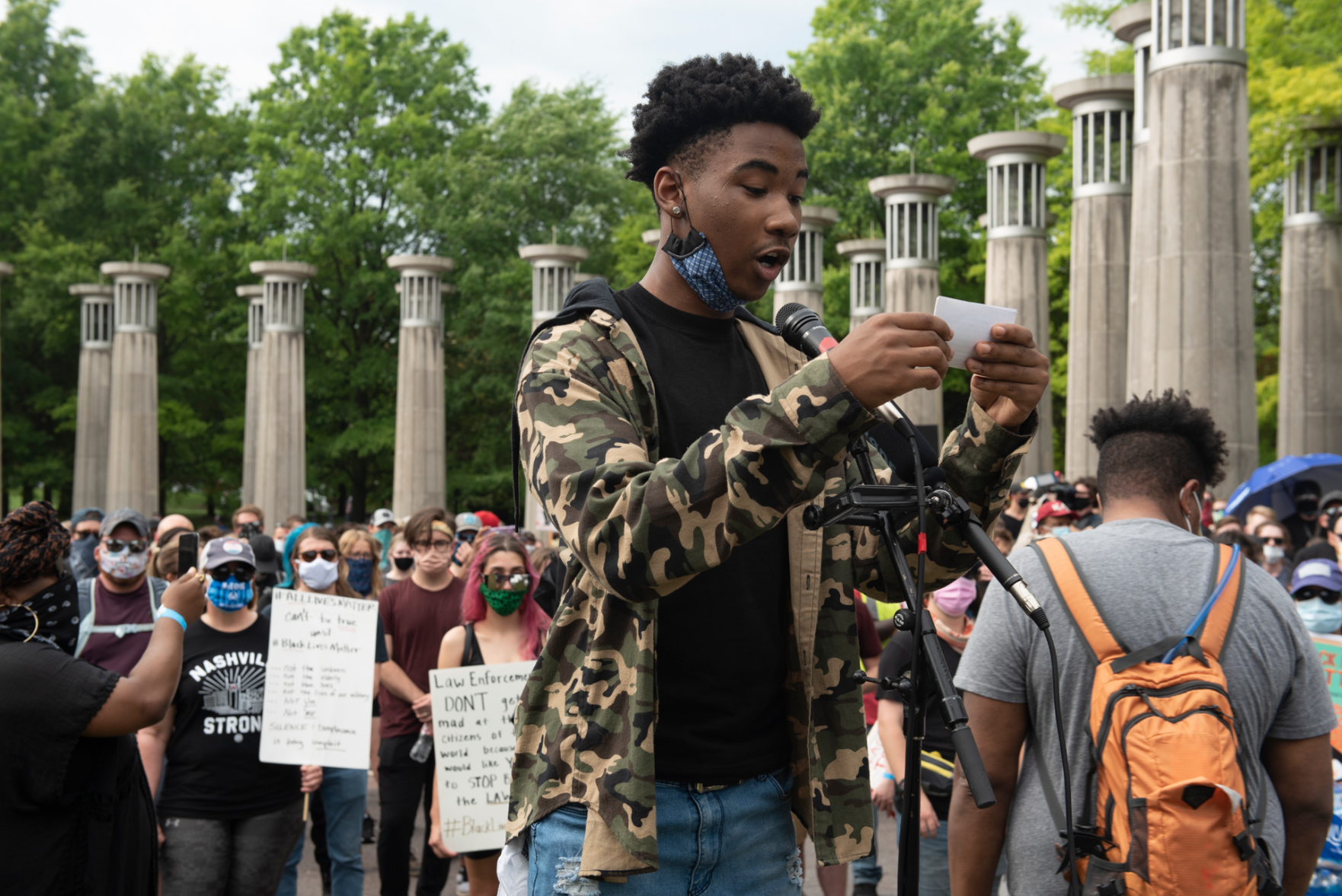 Scenes From the Teens for Equality Rally in Downtown Nashville