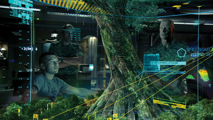 High-tech whizbangery battles Stone Age storytelling in James Cameron's 3-D pixelpazoola <i>Avatar</i>