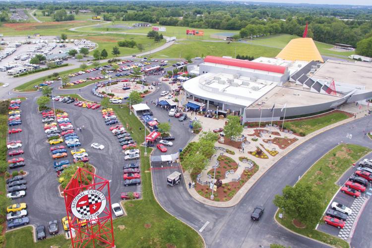 National Corvette Museum aerial shot