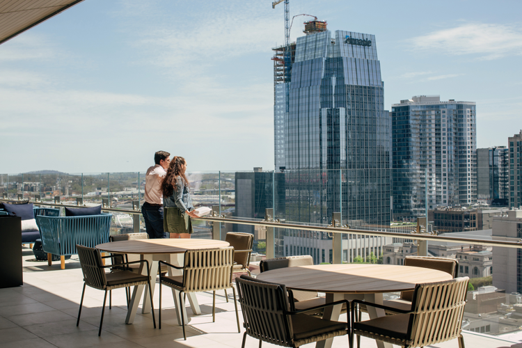 A Quick Tour of the Dining Options at Fifth + Broad Downtown