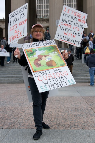 Nashville Tea Party at Legislative Plaza