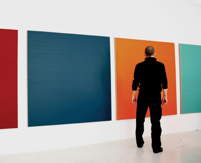 With a painstaking technique and an inventive approach to color, Lars Strandh creates paintings that are far more than first meets the eye