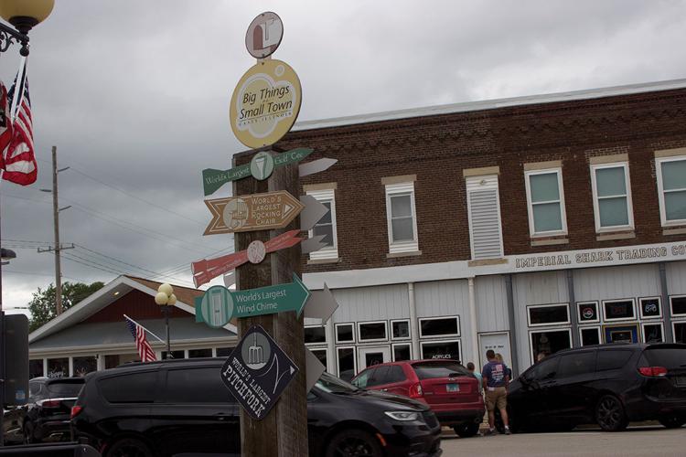 Casey's "Big Things in a Small Town" sign