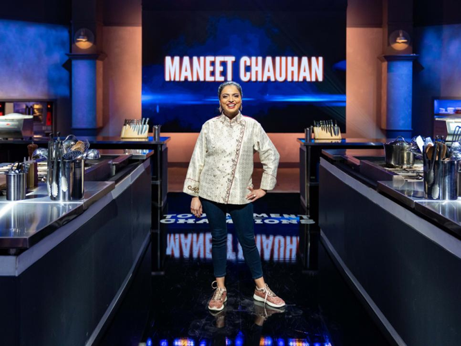 Chef Maneet Chauhan Wins Food Network Competition, Gives Back to Her Community