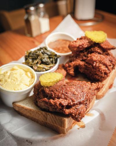 Prince’s Hot Chicken Shack chicken and sides