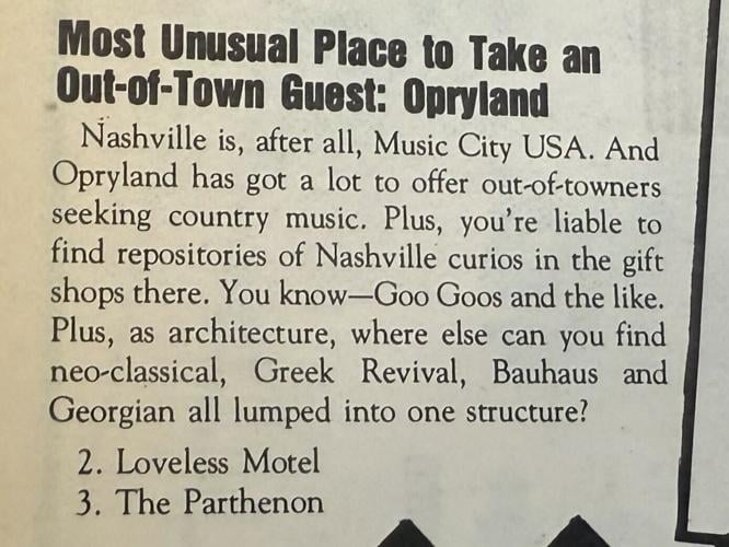 Scan of a print page of the inaugural Best of Nashville issue