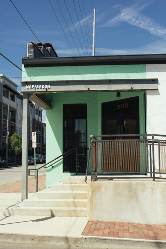 Tandy Wilson Settles in at His Brand-New Mop/Broom Mess Hall