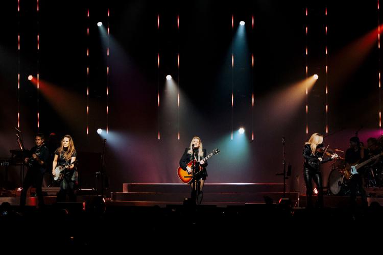 Approved press photo of The Chicks performing at Nashville venue The Truth on Oct. 15, 2026