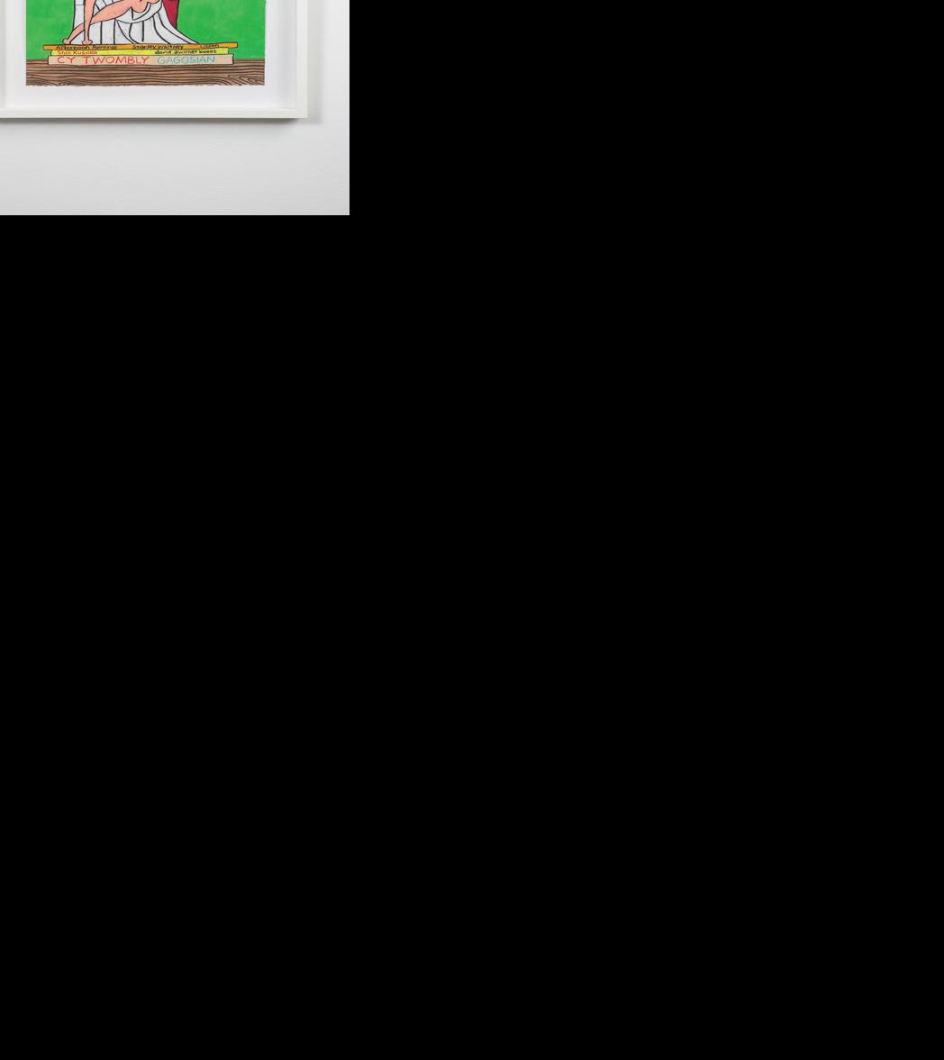“Picasso Figure Library Painting,” Jonathan Edelhuber