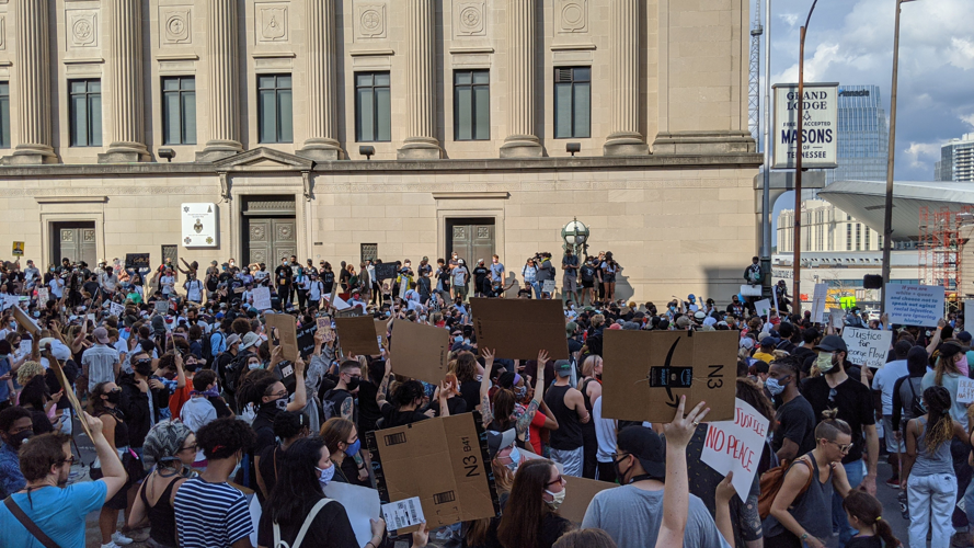 Scenes From the Teens for Equality Rally in Downtown Nashville