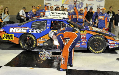 Kyle Busch Smashes Guitar Trophy: Rock 'n' Roll or Just a Dick Move?