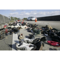 Nashville Charity Corrals Thousands of Abandoned Shoes on South Florida Highway