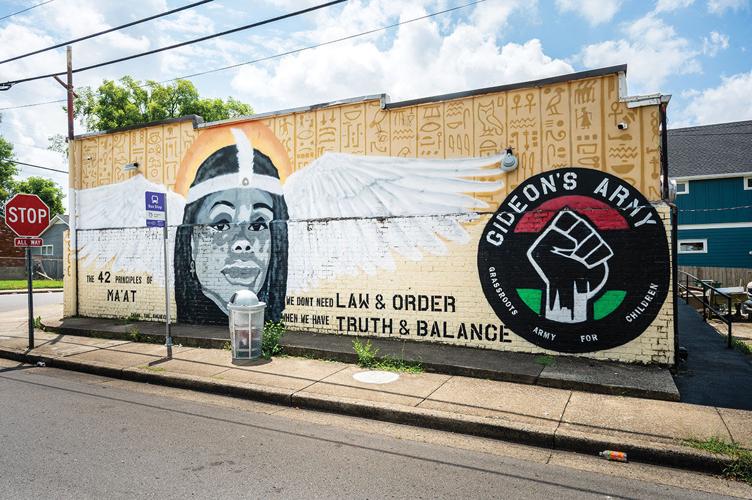 BlackOut North mural
