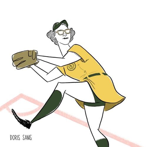 Google honors first woman to play professional baseball with animated doodle