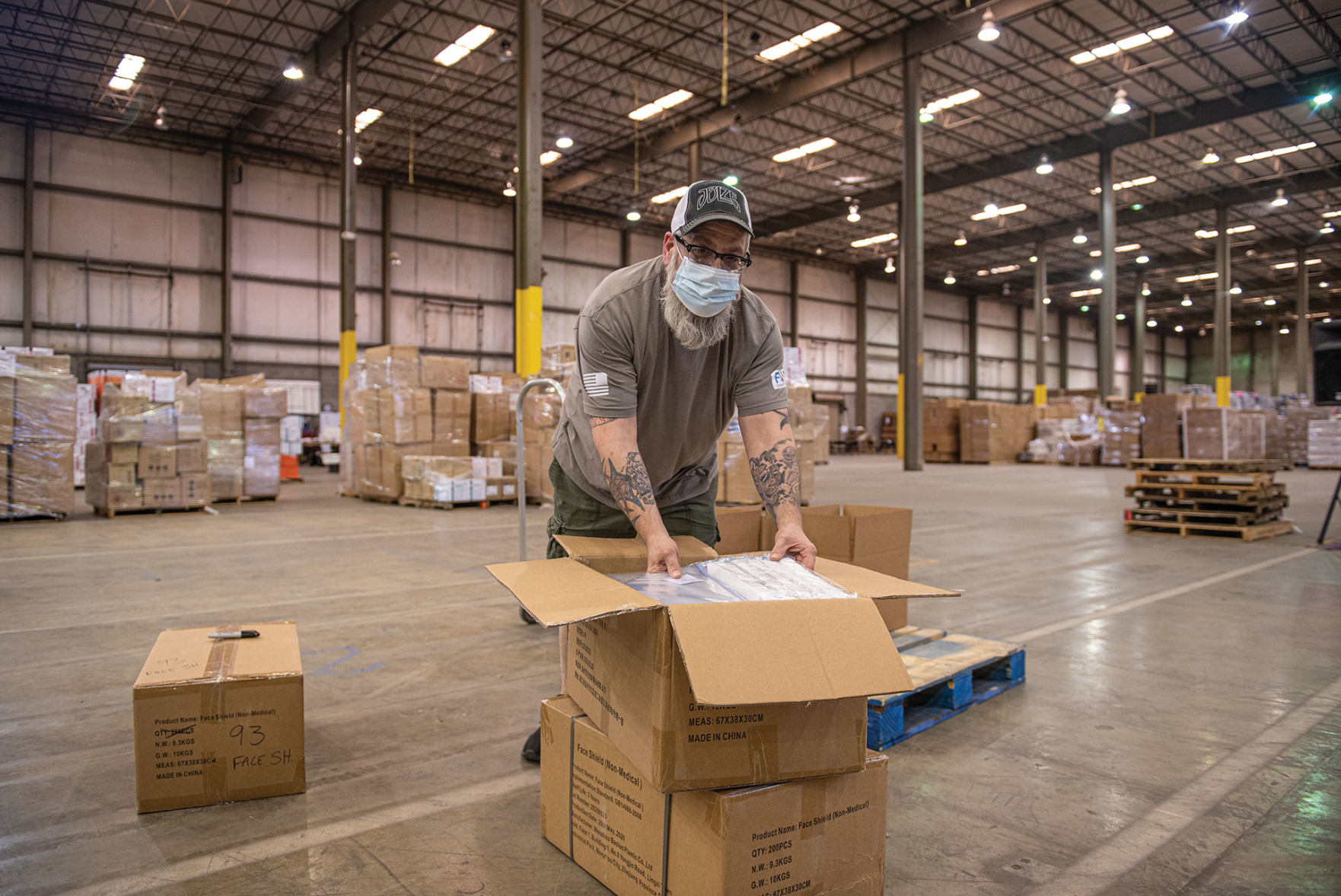 TEMA Depends on Touring Pros to Get PPE Delivered