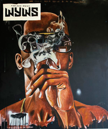 An exhibit of paintings by Fahamu Pecou is Culture Fest's crowning jewel