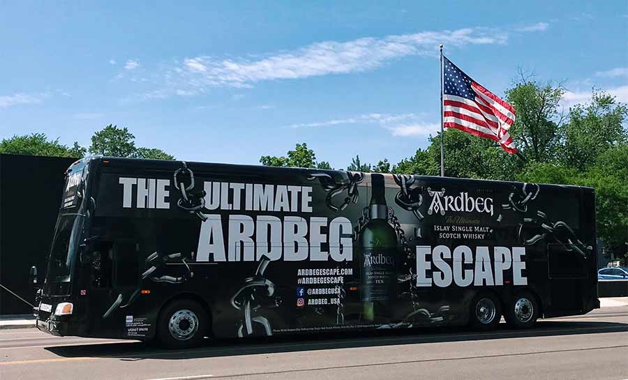 Get on the Bus and Escape with Ardbeg | Valdor74.com