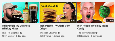 Watch The TRY Channel on YouTube