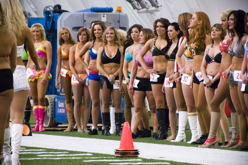 Tennessee Titans' Cheerleader Auditions