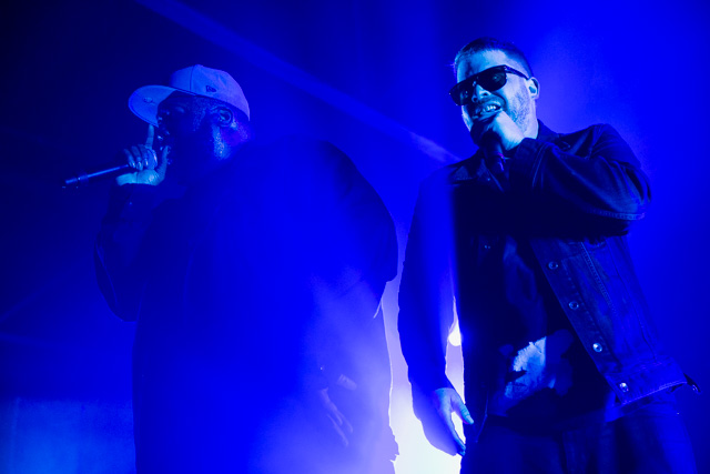 Run the Jewels Clown on Trump at Scorching Marathon Gig
