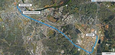 Music City Loop tunnel route