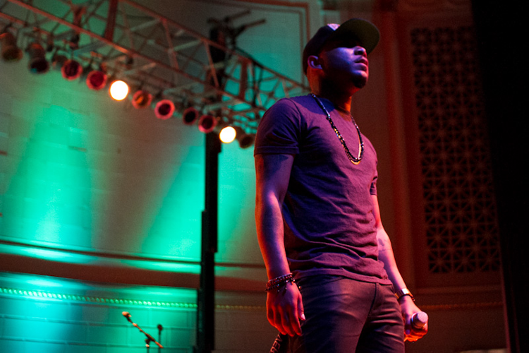 Kendrick Lamar w/Chancellor Warhol at War Memorial Auditorium, 11/4/12