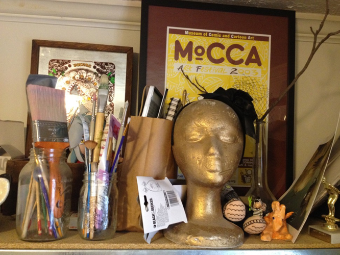 Paper Dolls, Mod Podge and Nerdery: A Studio Visit with Janet Lee