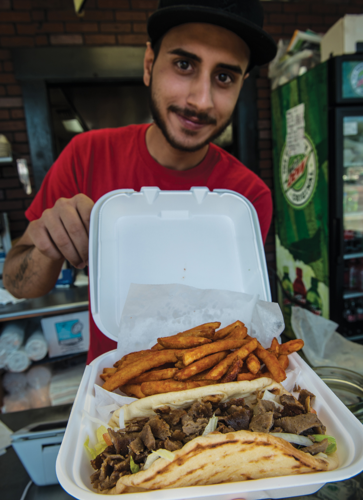 Gyro Sandwich Combo — King Solomon Gyro — $6.49