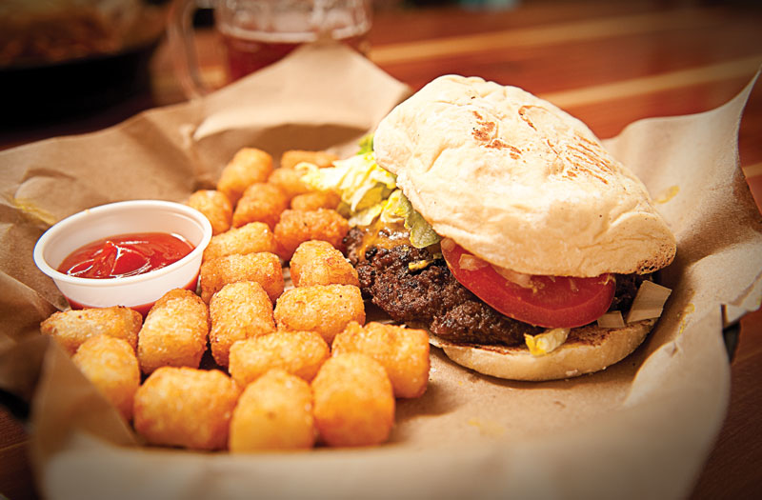 At Pharmacy Burger Parlor & Beer Garden, a meaty scrip is just what the doctor ordered