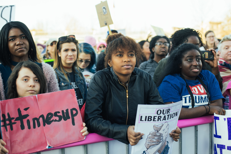 Estimated 15,000 Come Out for Women's March 2.0