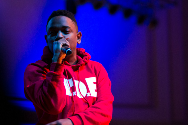 Kendrick Lamar w/Chancellor Warhol at War Memorial Auditorium, 11/4/12