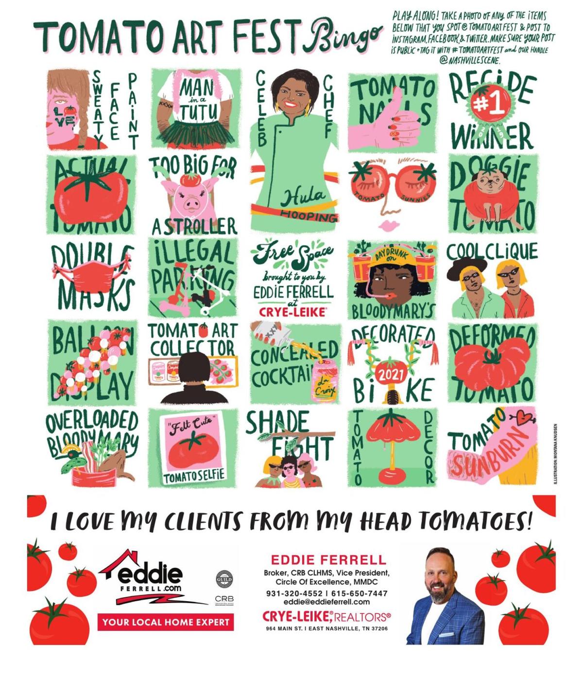 Tomato Art Fest Bingo 2021