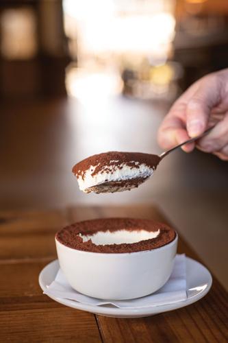 tiramisu at Frankies 925 Spuntino