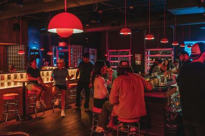 The interior of Love's Alibi