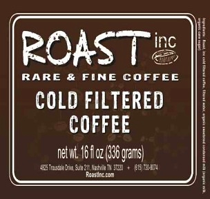 Roast Inc. Closes Coffeehouse But Rolls Out New Product: Bottled Cold-Brewed Coffee