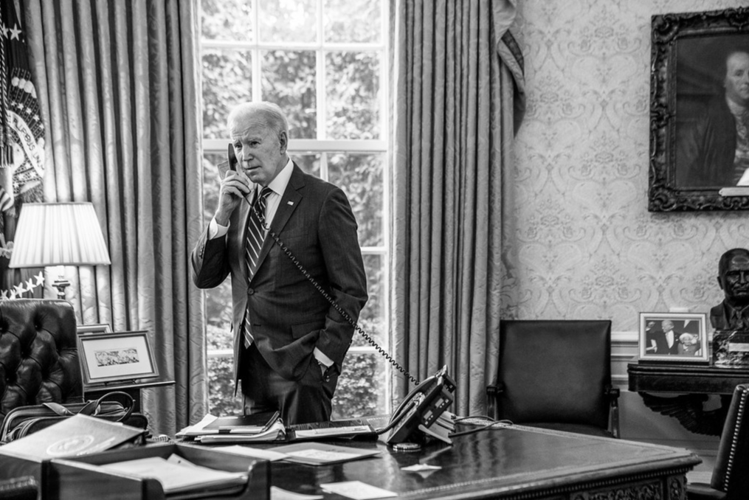 President Joe Biden, January 2022