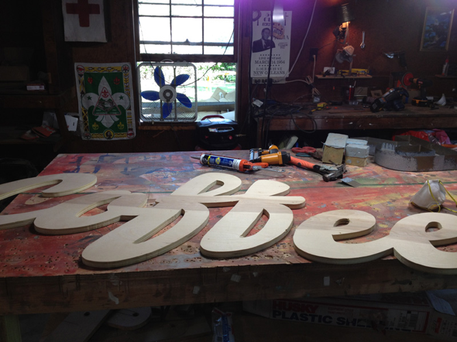 Studio Visit: Luke Stockdale's Sideshow Sign Company