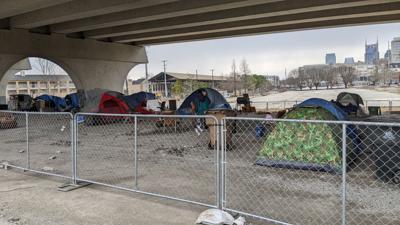 Jefferson Street Bridge fenced off