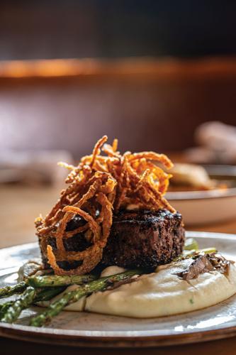 Filet mignon at The Southern Steak & Oyster