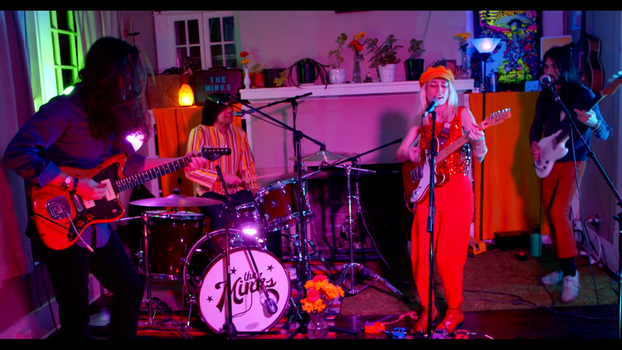 The Minks and Friends Throw a Vibrant Virtual House Party