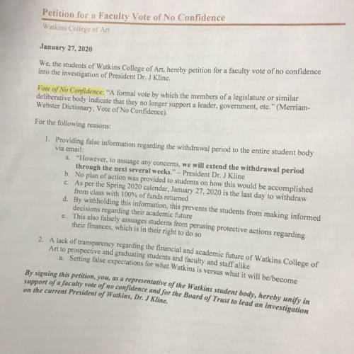 Belmont University to Absorb Watkins College of Art